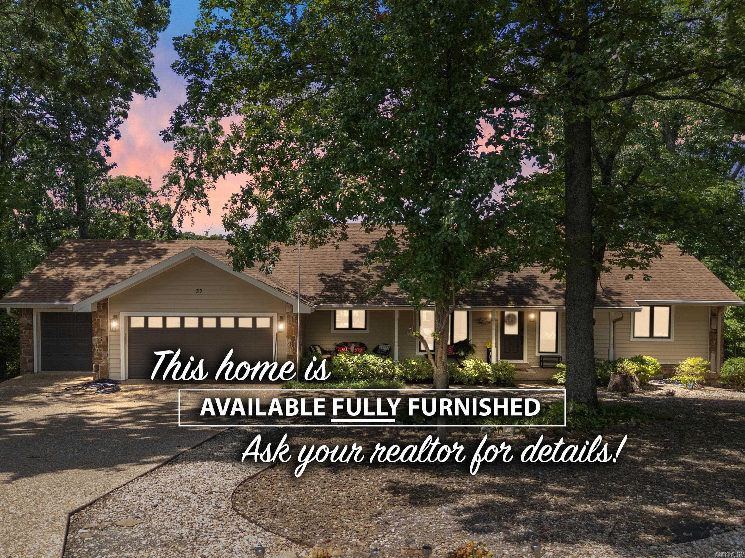 Welcome to your Dream Lake Home with a private boat dock (with hillside lift!) and boardwalk on Loch Lomond! Available FULLY furnished and turn-key, this home is perfect for a primary home, a vacation home, or VRBO/Airbnb! With a boat launch nearby, and located just steps from Lake Bella Vista Park and the Razorback greenway, this home offers unbeatable access to Northwest Arkansasās premier outdoor amenities. Inside, youāll find a bright and inviting living room that seamlessly connects to a spacious kitchen featuring custom cabinets and generous counter space. The primary suite is complete with a deep soaking tub, walk-in shower, and dual vanities. The lower level adds flexibility with two additional rooms that can serve as bedrooms, home offices, or creative spaces, along with a second living area designed for entertainment or quiet downtime. Modern conveniences include a Tesla charger, while the surrounding outdoor space is a dream for nature lovers. Whether you're enjoying lakeside strolls, or simply taking in the scenic lake views, this home blends comfort, convenience, and a strong connection to natureāperfect for both adventurers and those seeking the dream lake life!