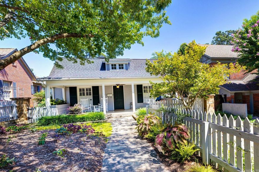 This charming and beautifully updated Hillcrest Bungalow is move-in ready. Sit back and enjoy the lush landscape from the serene front porch or the private deck off the back of the house. New HVAC, roof, remodeled kitchen, master bath with heated floors, sprinkler system, encapsulated crawl space, refinished hardwood floors- and so much more!  Downstairs features a living area, dining area, eat in kitchen, laundry room, private primary suite with soaking tub and separate walk in shower, two additional bedrooms and a full bath. Upstairs you will find a finished heated and cooled 274 square foot bonus room with a full bathroom and closet (NOT INCLUDED IN SQUARE FOOTAGE) that could be a 4th bedroom or office. Don't miss this gem of a house- It is truly amazing.