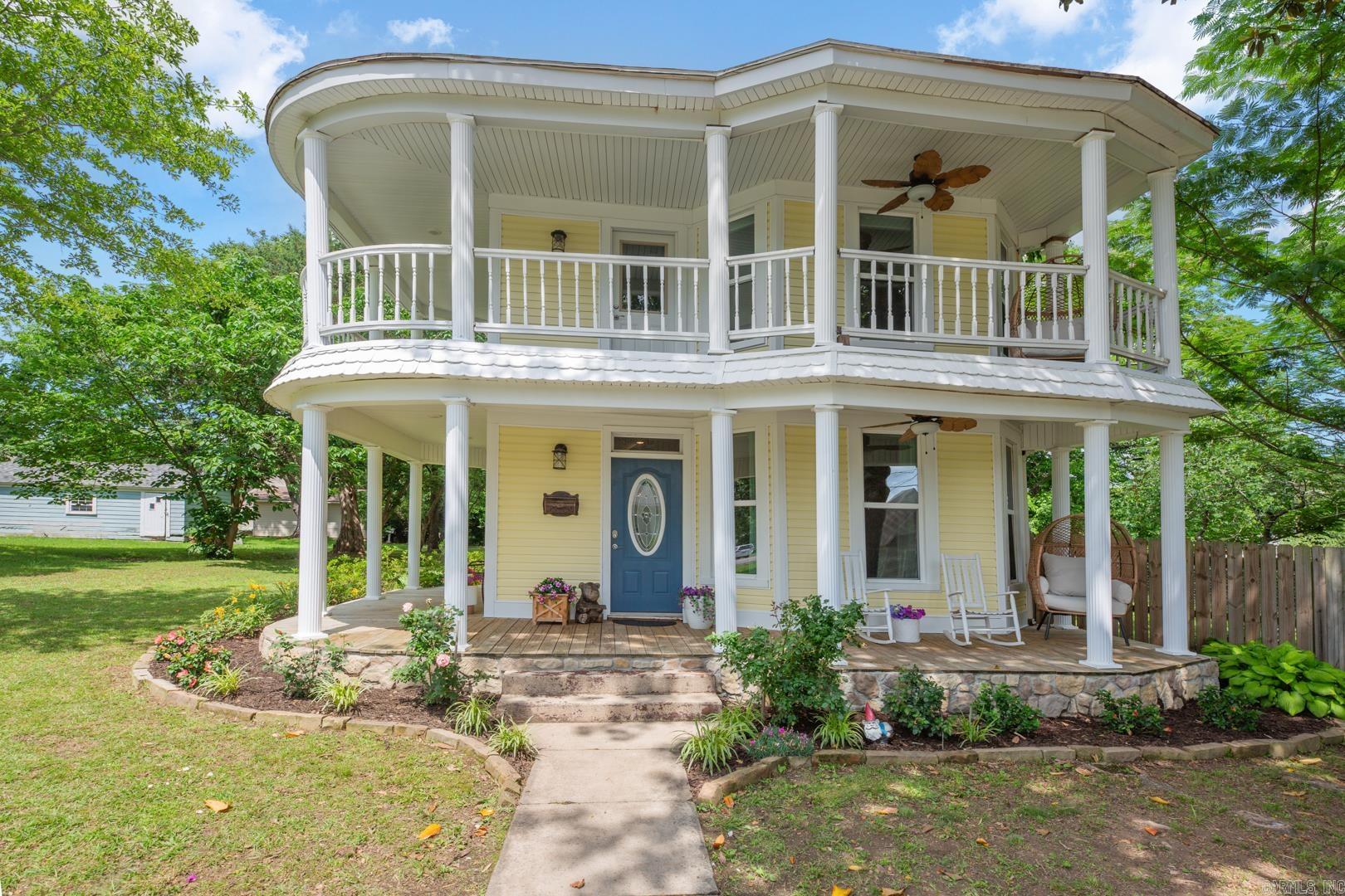 Renovated Steamboat Victorian in Historic Mena, AR! 4 Bed | 3 Bath | 2,182 Sq Ft | 2 Lots Steamboat Victorian House for Sale in historic Mena Arkansas Step into timeless charm with this beautifully renovated Steamboat-style Victorian, built circa 1900 by a Kansas City Southern Railroad engineer who helped put Mena on the map! This home combines historic elegance with modern updates—all the beauty of the era, none of the hassle. All-new plumbing & electrical Two new central HVAC systems New windows, doors, sheetrock & finishes Restored original clawfoot bathtub Tile flooring in the primary bath & laundry Luxury Vinyl Plank (LVP) flooring throughout main living spaces Fully updated kitchen & cabinetry with quartz countertops throughout. Enjoy classic Victorian double porches, detailed trim, and the warmth of a bygone era—on two spacious lots in the heart of Mena’s historic district. Agent Owned. Buy direct and potentially save thousands of dollars in extra buyers agency fees!