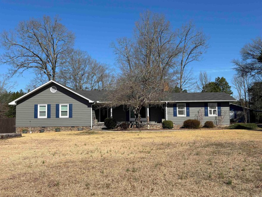 *Land with a barn and inground pool! 4.93 acres! *1919 square feet 3 or 4 bedrooms *32 x 48 barn has up to six stalls and a tack room *Inground pool is approx. 16 x 32 with diving board. The liner, filter and pump all less than 3 years old *Roof 2024*newer vinyl windows*recently remolded *20x14 shop and RV parking *1 acre chain link fenced backyard MOVE IN READY!