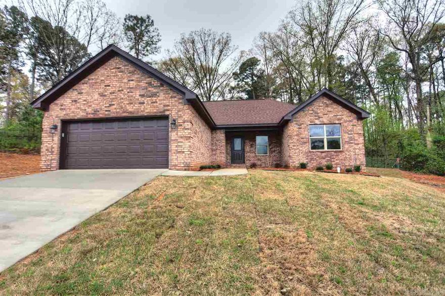 HOME TO BE COMPLETED BY MARCH! This 1400 sq/ft home has a 2-car garage, 3-bedrooms and 2-Full Baths built with the homeowner in mind. The master suite is split apart from the other two bedrooms. The master bedroom is 14 X 12 in size. The walk-in closet is located in the master bath. Both the bedrooms on the other side of the home are 12 X 10 in size. Home has a kitchen/dining room combo and 13 1/2 X 23 living room. Kitchen has an abundance of cabinet space with granite counter tops.
