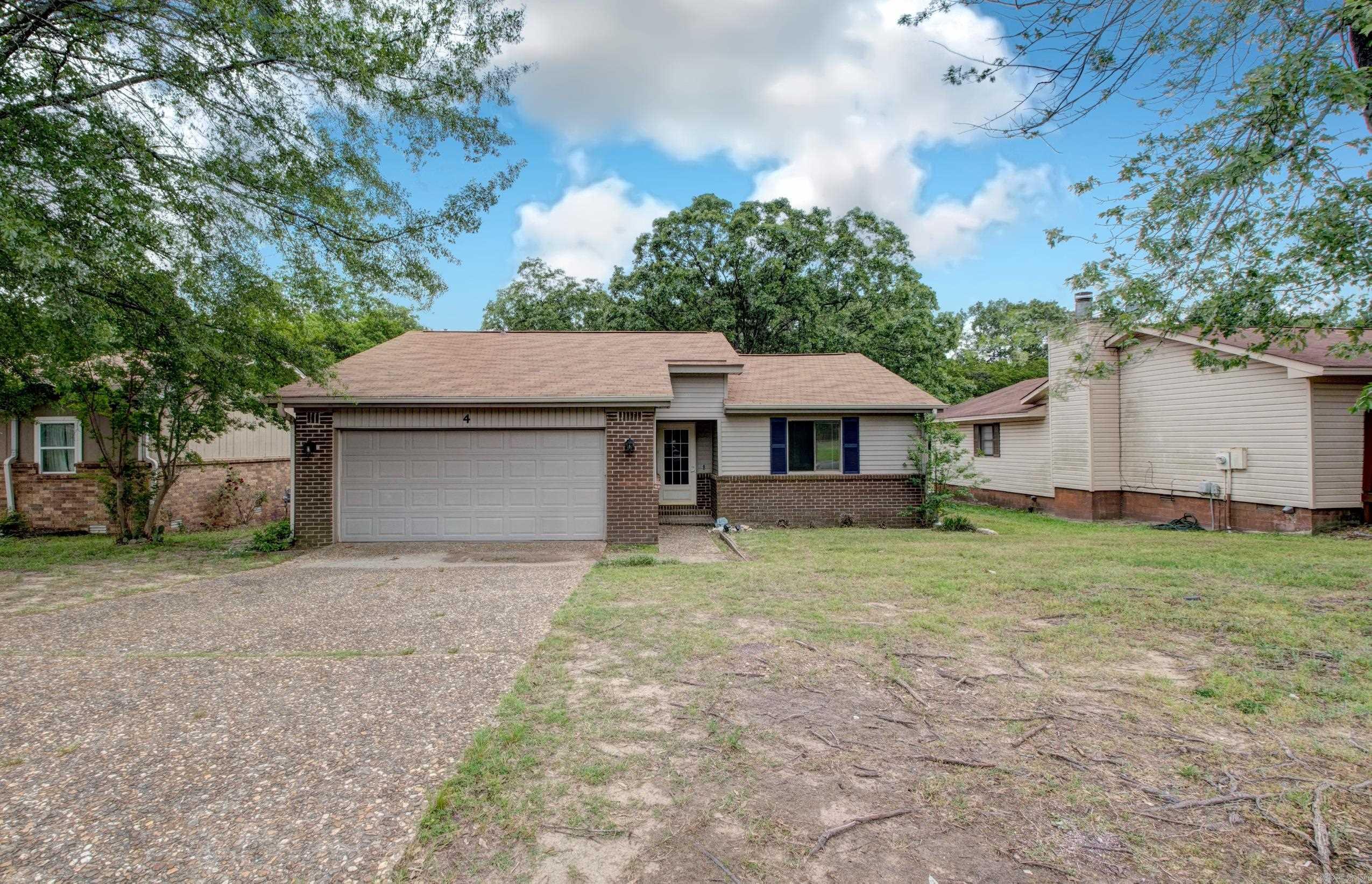 Ranch style home in cul-de-sac that has 3-bd, 2-ba, 2 car garage with storage room. LVP flooring installed in 2018. Enjoy the cooler months with the warmth and charm of a gas log fireplace. New outdoor HVAC unit and water heater (2023), and a roof replaced in 2021. Large covered deck perfect for grilling, relaxing, or hosting guests. Includes a sizable storage buildingāideal for tools, hobbies, or seasonal dĆ©cor. Level Backyard: Great for pets, play, or a future garden. Low traffic friendly neighborhood with easy access to parks, schools, and shopping. This home blends existing updates with room for improvementāideal for first-time buyers, renovators, or investors looking to build equity in a great Maumelle location. Call listing realtor for more information.