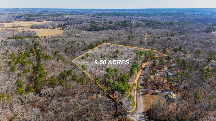 Stunning 9.5 acres with mature trees and natural springs, offering a serene, private setting just down the road from the river. Perfect for those seeking nature, tranquility, and room to breathe.