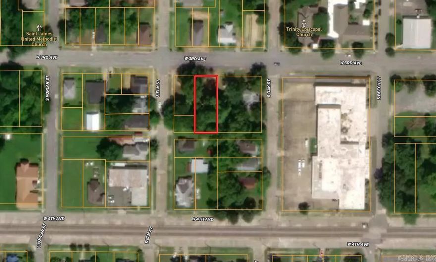 REAL ESTATE AUCTION - April 5th @ 9:00am - Don’t’ miss this BIG opportunity to bid on six properties in Pine Bluff! Properties include everything from a gorgeous, custom built, one-owner, 4,592 sqft home to income producing commercial properties, to timberland. All of these fantastic properties are being sold by the same family that has recently relocated out of state. Call today for additional details or to schedule a showing.  All MLS numbers that will be auctioned include: 24005308, 24005312, 2400313, 24005320, 24005310, 24005311.  0.21 Acres – Parcel No. 930-70142-000, Pine Bluff, AR o Near intersection of 3rd Ave and Elm Street o Annual taxes: $37.98