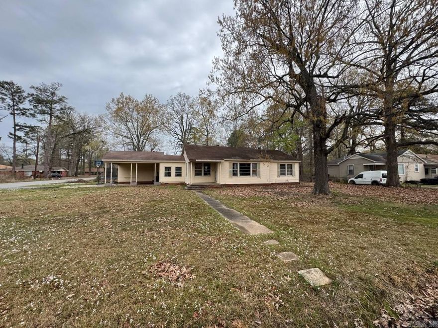 Fixer upper with major upside! 3 bed, 2 bath, 1,825 sqft on 0.42 acre lot. Large layout, carport, central HVAC, patio, and porch. Heavy rehab property priced for investors. Sold as-is. Contact your agent for access and details.