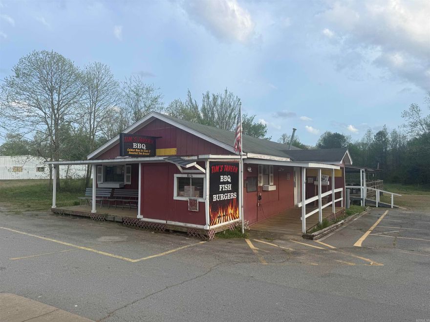 Ready-to-open restaurant on one of Benton’s busiest roads! This fully equipped, turnkey property is perfect for immediate operation and future growth. The commercial kitchen comes complete with fryers, burners, oven, meal prep tables, refrigerators, freezers, plates, pots, pans, and utensils — everything needed to serve customers right away. A full-service bar with beers on tap and large TVs for game days create a great atmosphere. A drive-through window adds quick-service revenue. Outside features include a large covered deck/patio for outdoor dining and a screened-in smoker area to create your award winning bbq! The 1.07-acre lot offers plenty of parking plus a big cleared field behind the building, ideal for developing a wedding venue, food truck yard or whatever your imagination can dream! Recent peak three-month period generated $45,000 – $60,000 in gross sales per month, showing strong demand. Prime location, turnkey setup, expansion potential — opportunities are endless! Serious buyers, contact us today to schedule a showing.