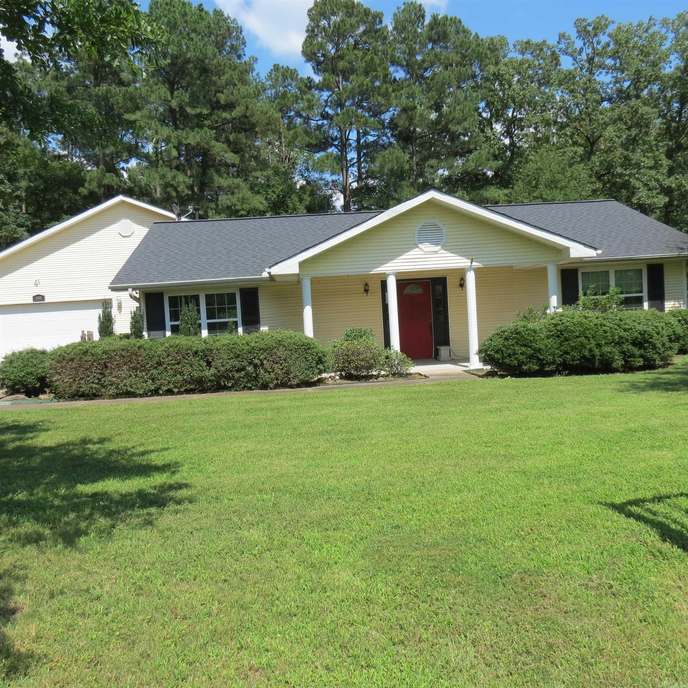 This 4 bedroom, 2 1/2 bath home sits at the end of the road. It sits on about a 1/2 acre lot. It has 2 living areas, office, garage with a large shop built into back of garage. 2 gas fireplaces. Landscaping and gazebo in the back yard. This could be your new home. Call today to see the home. **Agents See Remarks**