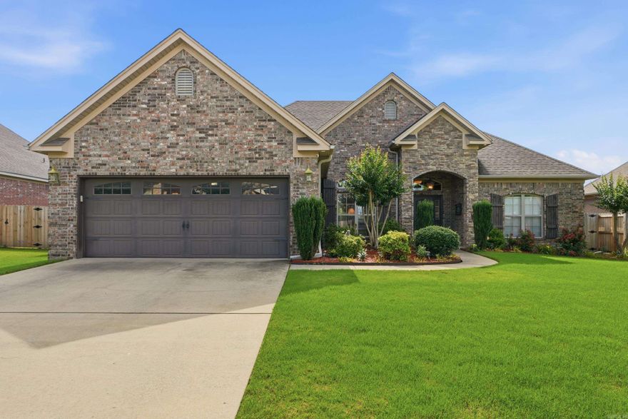Minutes from restaurants, shopping, and schools, this meticulously maintained 4 bedrooms, 2 bathroom home offers incredible curb appeal and a backyard made for summer! Enjoy the gorgeous SALT-WATER POOL with a brand-new liner, spacious kitchen with a gas stove and abundant cabinet space, oversized laundry room with built-in storage and a safe, and a split floor plan designed for privacy. The large primary suite features two walk-in closets and a private water closet, while three additional bedrooms and baths are located on the opposite side of the home. Plus, a dedicated office or dining room provides the flexibility today's buyers are looking for. Also, the in-floor storm shelter adds extra peace of mind. This Conway gem truly has it all!