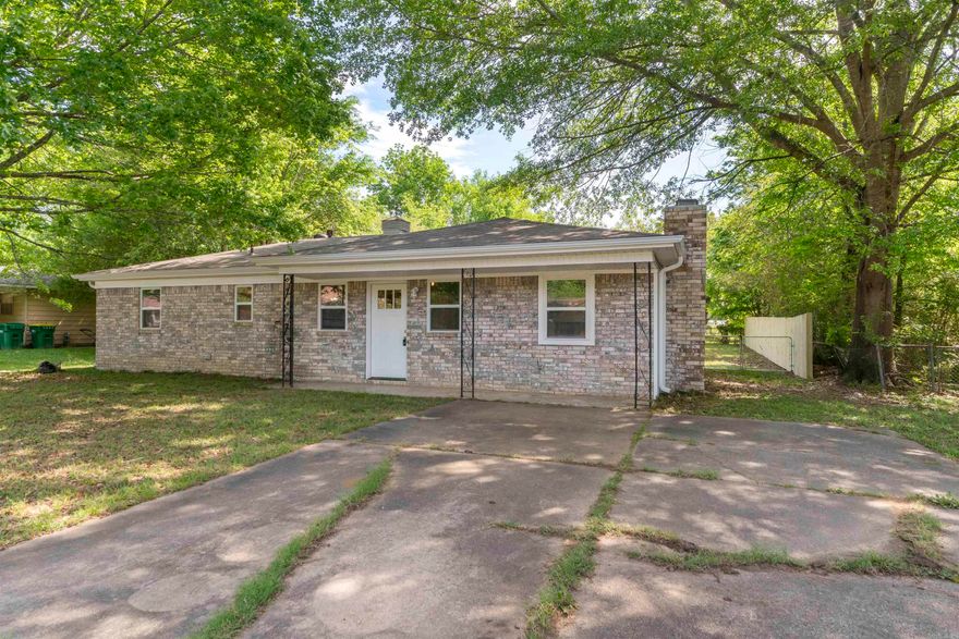 Tired of driving your kids to school.  This home is close to middle school and around corner from elementary.  Newly remodeled with new windows, doors, siding, flooring, fixtures, electric fireplace.  Roof is 2 years old, fully fenced, 10 x 20 patio.