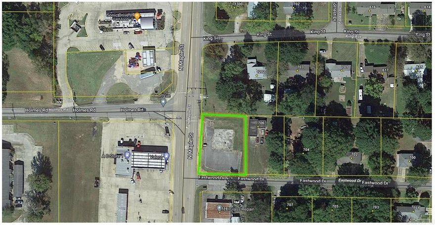Good Commercial lot with High Traffic and High Visibility.