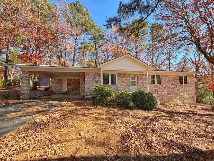 Welcome to 147 Memory Lane, A well maintained 3 bed, 2 bath home on 1.24 acres with all the extra space you’ve been looking for. With 1,484 sq ft on the main level plus a walk-out basement for additional storage, this one gives you room to breathe. The home features a metal roof, a cute covered front porch, and a large two car carport to keep you out of the weather. Inside, you’ll find a comfortable layout, a cozy wood-burning fireplace, and easy access to the outdoors. Need workspace? You’ll love the 468 sq ft detached shop, perfect for projects, hobbies, or extra storage. Property is on city water and sewer, giving you the convenience of town with the space of country living. A solid, well cared for home with land at an affordable price. Come see it in person and imagine the possibilities!