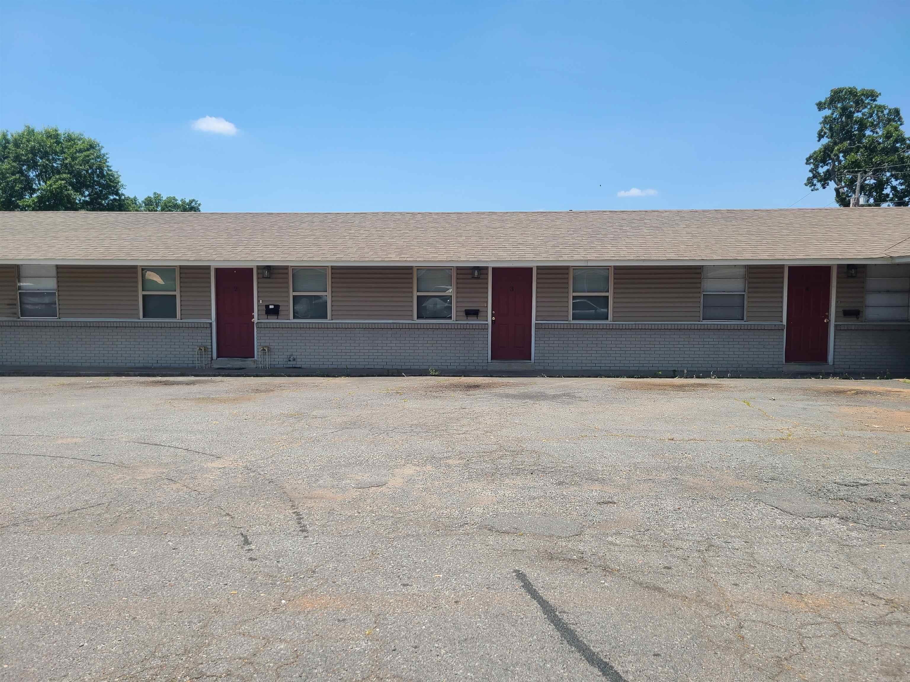 Investment Opportunity: 12-Unit Apartment Complex in Jacksonville, AR. A solid performing 12-unit apartment complex in the heart of Jacksonville. With 12 units currently occupied, this property offers immediate income with upside potential for increased cash flow. Each unit is 1 bed, 1 bath, all electric (tenant pays). Owner pays water, trash and lawn with a utility fee collected from each tenant monthly. Location is minutes from Little Rock Air Force Base, schools and shopping. Quick access to Hwy. Property sold as-is. No seller financing. AGENTS - SEE REMARKS.