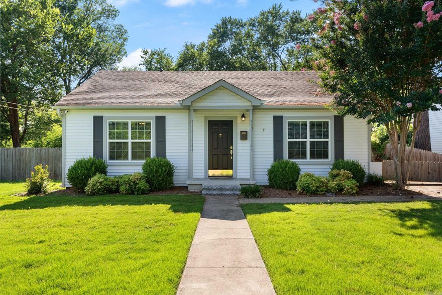 Welcome to this Old Town Conway dollhouse in a coveted location being just walking distance to UCA and CBC colleges. This home was tastefully remodeled around 2010. Custom finishes modernize the home while preserving the historic charm. Both bedrooms have generous closets for this time period of home. The backyard has a beautiful patio area with an oversized pergola and detached 2 car garage with tons of storage. Don't miss this one!