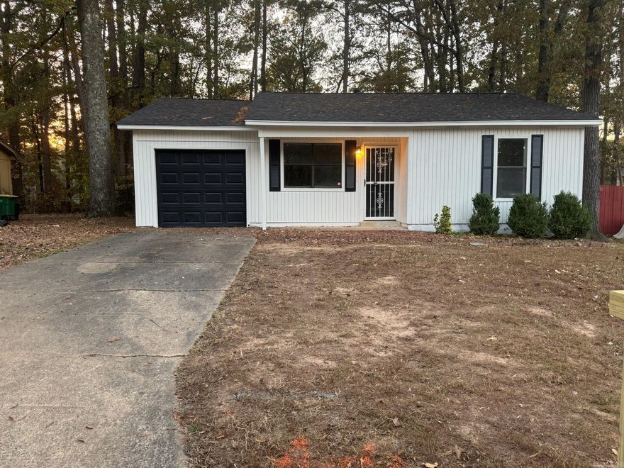 Remodeled with new roof, hvac, flooring, kitchen appliances, paint inside and out, lighting, along with a number of other updates. This one is ready to go. Agents see remarks for additional financing information.