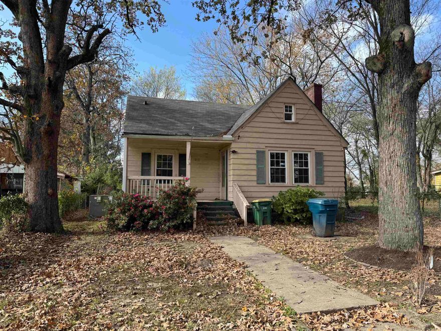 Fantastic opportunity! Perfect for investors or anyone looking to make a historic property their own. Cosmetic demo is complete, with roughed-in electrical, foundation and framing repairs, a re-framed kitchen, framed laundry area, and a framed half bath. Functional plumbing is in place, and most windows are new. The HVAC was updated in 2020, and the roof has no leaks. Enjoy the original fireplace adding historic charm. Sold AS-IS/WHERE-IS, no seller property disclosure, and buyers should verify and calculate lot size using their own measurements.