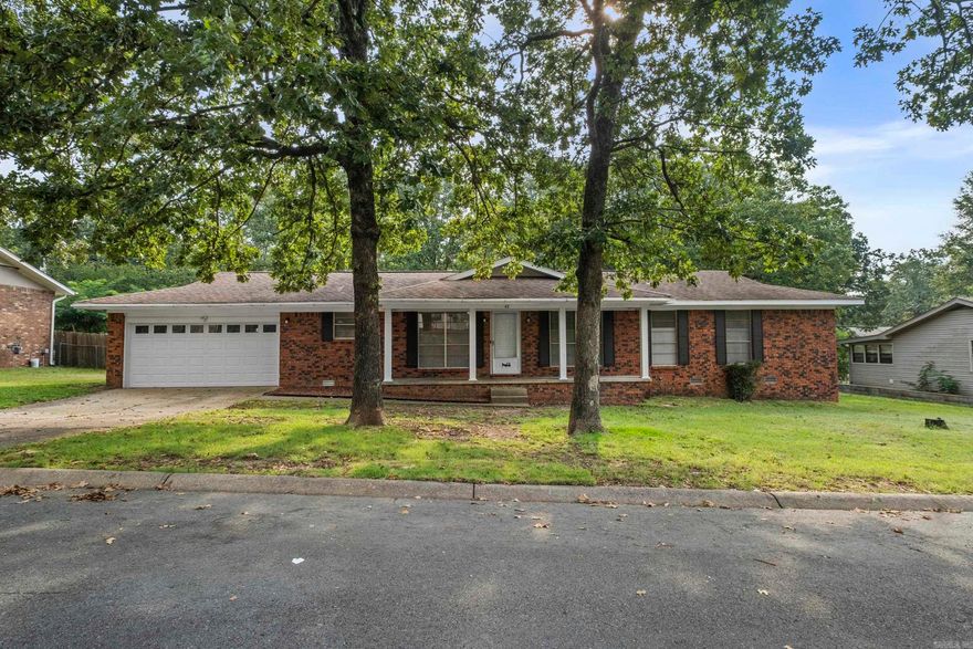 Charming one-level all brick home featuring 3 bedrooms, 2 full baths and 2 car garage..  This property offers a comfortable floor plan with plenty of potential for updates to make it your own including a flex space.  Whether you're looking for a starter home, downsizing option, or investment property, this home provides a solid foundation with opportunity to add your personal style. The roof was replaced in 2010, the water heater in 2018 and the AC unit in 2008.  The kitchen includes a dishwasher updated in 2013, while the stove remains from 1998, ready for a new owner's touch.  Home is eligible for Rural Development financing.