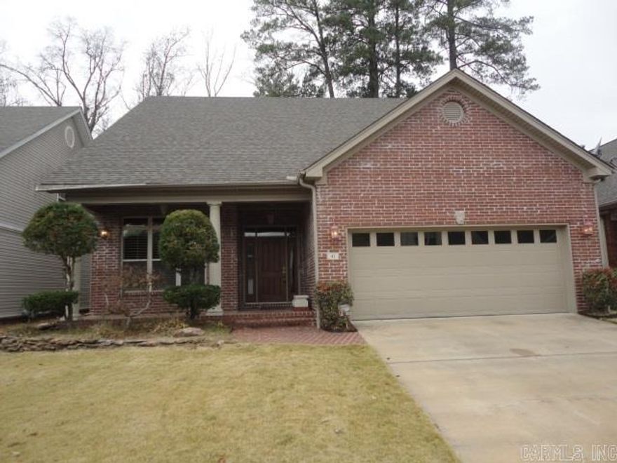 Fabulous Custom Built Patio Home in Otter Creek!  Wonderful Real Hardwoods Floors! 10' Ceilings downstairs with lots of crown molding, transoms, french doors,  covered front & back porches!  Loaded with tons of extras!  Granite counters & Stainless Steel Appliances! 2 ovens!  Wine Cooler & Side by side fridge.  washer &  dryer too!  2 bedrooms and 2 baths down and 1 bedroom 1 bath up. Wet bar too! 500 sq ft floored attic. Available Sept 7. Walk to Restaurants & Bank & Pharmacy & grocery & pools!