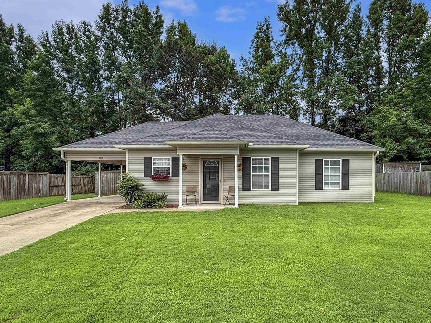 This updated home is located on a quiet, family-friendly street. It features new flooring and trim, a brand new roof (2024), and a water heater installed in 2022. The interior has been refreshed throughout, and the updated drainage system was designed to make the most of the backyard space. A solid, move-in ready home with thoughtful improvements inside and out.