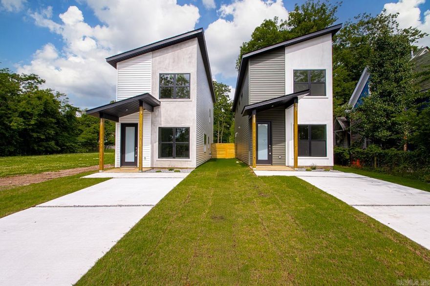 Beautiful new construction contemporary home located close to Arkansas Baptist College, Arkansas Children's Hospital, UAMS, Central High School, Arkansas State Capital, and more...