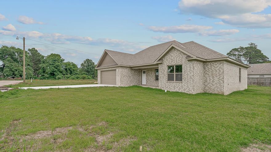 Great opportunity seven miles east of Jonesboro in the beautiful town of Lake City. This new construction is completed and ready for its new owner! This home features an open floor plan, four bedrooms two full baths, and a spacious yard for entertaining. The home also features stained and polished concrete floors, solid surface countertops, all new appliances, and led lights throughout the home. This home is a newly developed sub division. No HOA