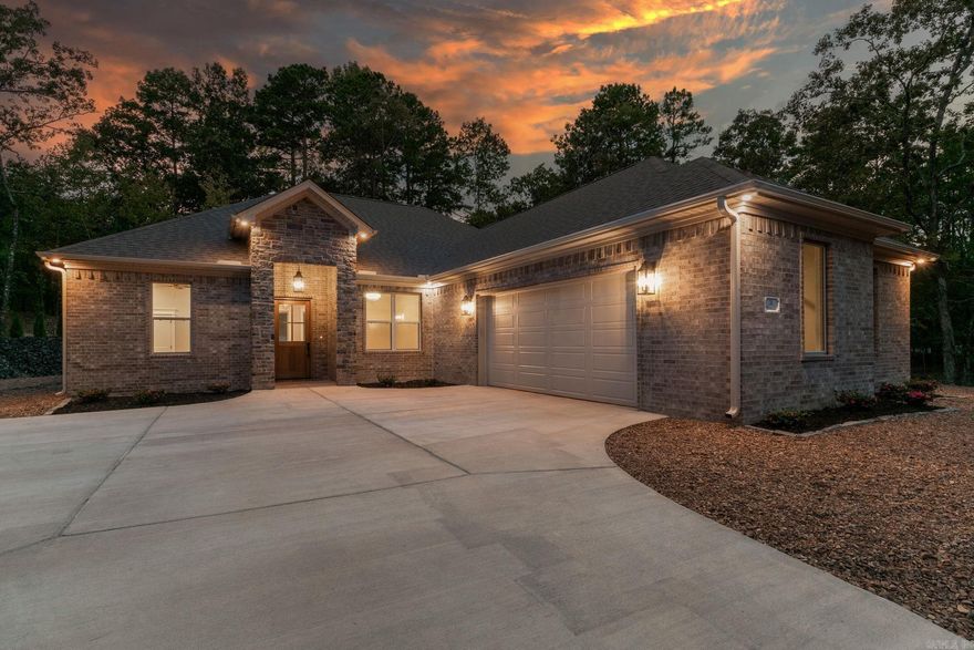 Welcome to your dream home! This stunning new construction features 3 spacious bedrooms, 2 full bathrooms, dedicated office or formal dining area and a convenient half bath, all thoughtfully designed with modern living in mind. Step into the vaulted living area with soaring 10-foot ceilings throughout that create a bright and airy atmosphere.  The chef’s kitchen is a showstopper, equipped with sleek Frigidaire Gallery appliances and ample counter space with a functional walk-in pantry, making it perfect for entertaining or everyday cooking. The primary suite offers a tranquil retreat with a spa-like ensuite bathroom, while the additional bedrooms provide flexibility for guests, a home office, or family.  Situated on a large lot, this home offers plenty of outdoor space to customize for recreation or relaxation. The 2-car garage provides ample storage and parking. Plus, enjoy the peace of mind of a 1-year builder warranty.  Don’t miss the chance to make this beautiful home yours—schedule a showing today!