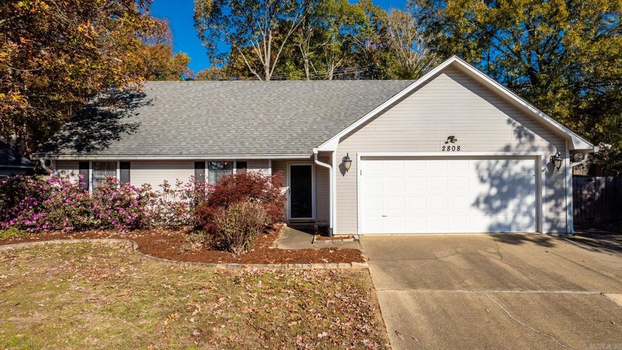 Adorable home ready for a new owner! Sweet, large kitchen has lots of cabinet space, beautiful granite counters, pantry, and awesome island with breakfast bar. New microwave! 2 living areas give you lots of room! Living Room and Den have vinyl plank flooring, with views of the backyard! Large Living Room has a vaulted ceiling, lots of built-ins, and fireplace! Beautiful granite in both bathrooms, with gorgeous vanity in Primary bathroom, and dual closets! NEW smart thermostat! Kitchen fridge, w/d all convey! Some new paint! Covered porch in back is the perfect spot to relax! Small storage building in back! New mulch and extra landscaping! Come see this one before it's gone!