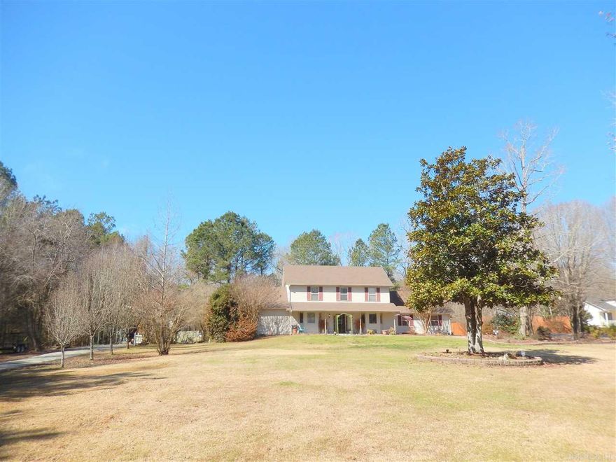 Come see this wonderful family home that sits on a beautiful country setting. Just minutes from Little Rock and Bryant amenities. Great backyard with a in-ground pool and gazebo, that is perfect for outdoor entertaining. The cook of the home will love the kitchen that has a island, many cabinets and counter space. Huge master suite has a jetted tub, walk in shower as well as walk-in closet. New roof, gutters, pool liner. 13X40 RV carport and storm shelter.