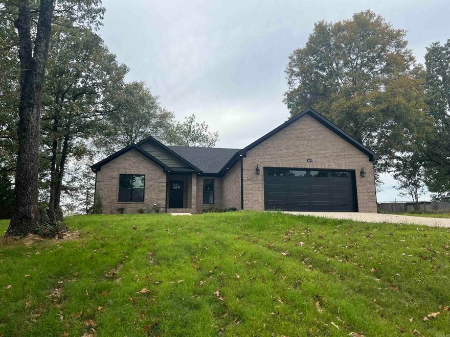 Welcome to the market 614 Ryderwood Dr. sitting on .45 acres located behind Greene County Tech main campus. This property is a three bedroom, two bath, split floor plan with LVP flooring and carpet in the bedrooms.  This house boasts a spacious living room with 10 ft ceilings and an extra-large ceiling fan.  From this room, access the dedicated office (with built-in cabinets and a desk with a granite top) as well as the covered back patio. In the kitchen, you will find white shaker cabinets, granite tops, a white gloss subway tile backsplash, and stainless hardware to match the stainless appliances.  A connected dining area with a large window brings lots of Natural Light to this space.  There is a large primary bedroom with grand bathroom including dual closets with built-ins, soaker tub, separate shower with seat, and large dual sink vanity with granite countertops. Privacy fence added to back of property line and new blinds installed.