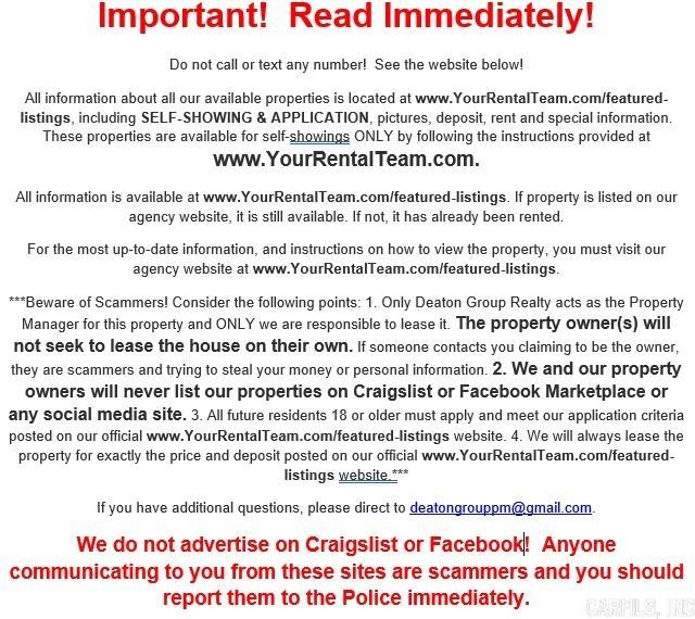 Treasure Hill-Santa Fe Heights - Residential Lease