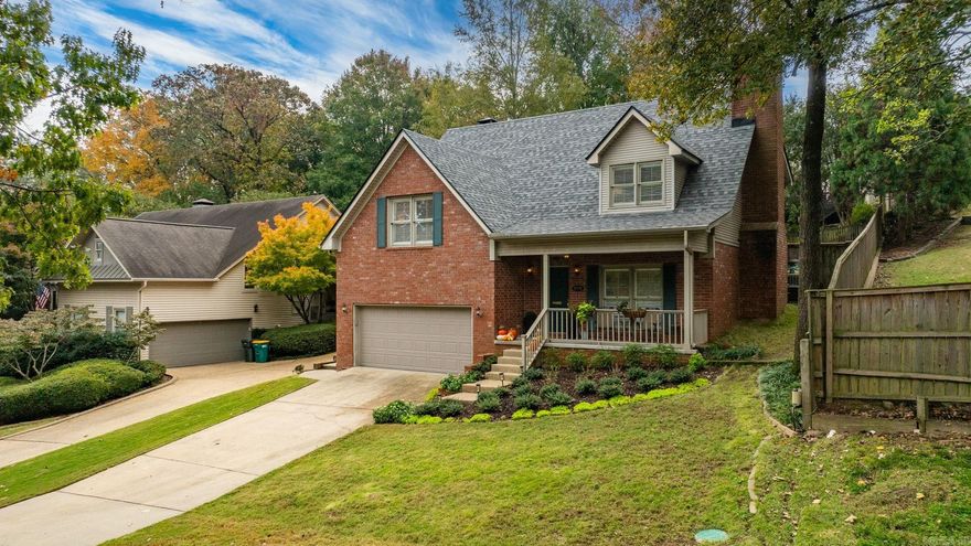 Fantastic Heights home built in 1996. This home is in beautiful condition with recently redone hardwood floors, a new roof in 2023 & fresh paint throughout in 2023. There is a cute covered front porch that leads into the formal living room & dining area with a fireplace in the living room.  This floorplan lives wonderfully with the open kitchen/family room on the back of the house. The family room has a fireplace with bookshelves on either side & a wall of glass windows & doors looking out to the covered patio. There is a nice flat space for kids to play off of the covered patio. The kitchen has stainless appliances, plenty of storage & new quartz countertops. Upstairs is a nice big landing that can be a playroom, third living area or an office. The large primary suite has 2 oversized walk in closets leading into bath area where there is a double vanity, walk in shower, toilet room & tub in the nice sized bathroom. 2 other bedrooms as well as a guest bathroom with double vanities are off of the landing.  Both bedrooms have good walk in closets. This home has nice storage & an oversized 2 car garage.  A laundry room, half bath & 2 closets make up the downstairs. A truly great home!!