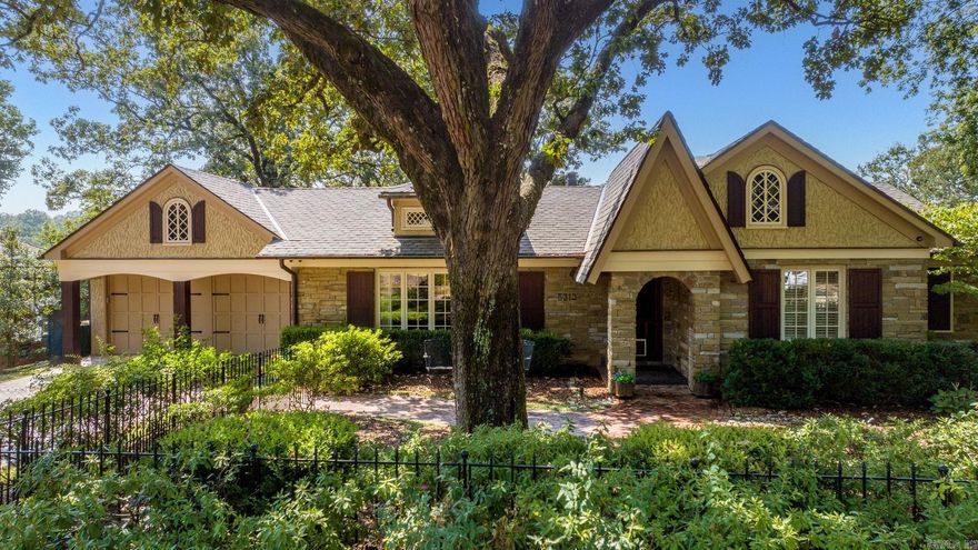 Exquisite Heights home totally renovated and ready to move in!  Gorgeous inside and out with exceptional floor plan. Beautiful setting for family living and entertaining. Large formal living with fireplace. Banquet dining, Handsome family room with fireplace and wall of windows overlooking the private grounds adjacent gourmet kitchen with custom cabinetry and fabulous amenities. Unsurpassed primary suite on the main level with luxurious bath and closets, with access to library/study and covered terrace. Lower level: 2 bedrooms suites and additional powder room, secondary kitchen and large den/playroom. Beautiful location on oversized lot with manicured landscape and two car garage.