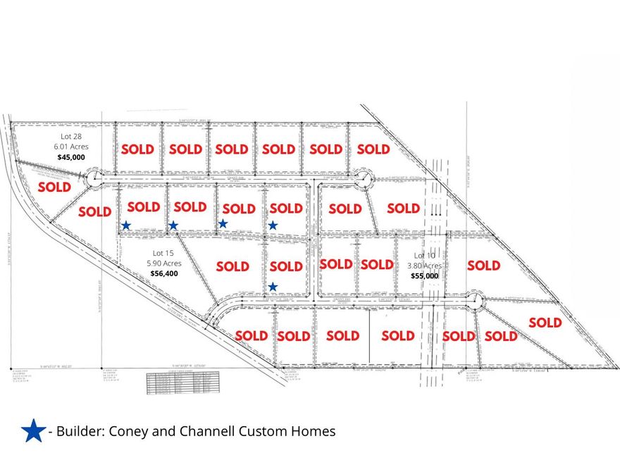 Conveniently located 1 mile from the Hwy 167 bypass, 45 minutes from Little Rock, 30 minutes from Benton, and close to all the amenities of Sheridan! These large lots offer luxury living in a rural setting while maintaining a community atmosphere! 2000 sq ft minimum one story home and 3000 sq ft minimum 2 story home. Metal shops are permitted. Covenants in place to ensure quality living. Join us in building your custom home in Eagle Ridge Estates of Sheridan!