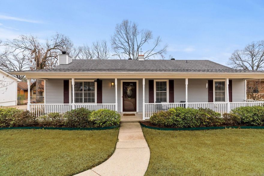 Updated! Turnkey! Curb Appeal! Amenities! AMAZING SHOP/SECOND GARAGE! From the spacious and inviting covered front porch all the way through to the attached 2 car garage and abundant heated shop/second garage, this beautifully updated home has custom features throughout! The kitchen offers granite countertops, new stainless steel gas range, dishwasher and microwave. The serene primary suite is adorned with a custom-built walk-in walnut closet and an ensuite bath with new quartz counter tops, custom built walnut cabinets and LVT. A third bedroom provides functionality as both an office and space for guests with its custom-built walnut murphy bed, desk and bookshelves. One of the most exciting highlights of this property is the dual garage setup.The attached two car garage offers convenience for everyday use, while the oversized detached two-car garage is heated and provides additional storage space and workshop, catering to a variety of hobbies and interests. Two more storage buildings provide plenty of room to stow recreational gear, ATVs or equipment. Outside, you'll find a beautiful, park like, fully fenced yard with plenty of space for activities & relaxation. AGENTS SEE REMARKS