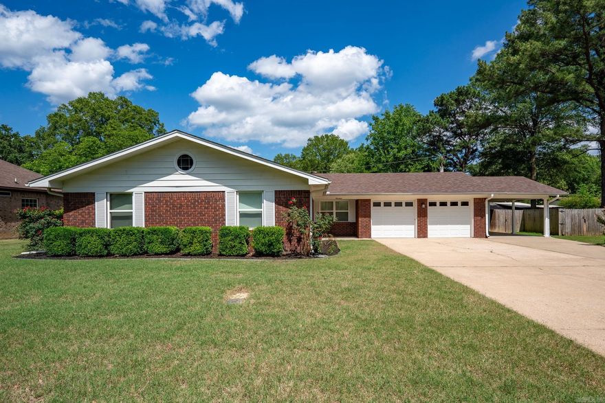Don’t miss your chance to own a beautifully updated home in the highly sought-after Oak Forest subdivision—truly move-in ready with thoughtful upgrades inside and out. Over the past two years, the current owners have transformed this home with modern finishes and practical improvements. Updated lighting and fresh paint throughout create a clean, contemporary feel. Both bathrooms have been refreshed with new toilets and mirrors, while the hall bath now features a stylish double vanity, the main bath added a beautiful walk-in shower with a bench seat.  Additional upgrades include a new water heater, chimney servicing with a new cap, custom mantle, cozy electric fireplace insert, and the installation of an iWave air ionizer to enhance indoor air quality.  Step outside to enjoy the newly replaced wood privacy fence—ideal for pets, play, or entertaining—and a brand-new roof installed just last year.  This is a rare opportunity to own a fully updated home in a well-established neighborhood—schedule your showing today!