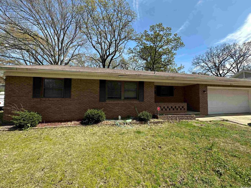 Welcome to this stunning Sherwood home! Recently renovated, this 3-bedroom, 2-bathroom, 2-car garage property is sure to impress. The exterior and interior of the home have been newly painted, and the landscaping has been updated to create an inviting curb appeal. As you step inside, you'll immediately notice the beautiful wood vinyl flooring that runs throughout the main living areas. The bedrooms are plush with new carpets that will make you feel right at home. To ensure your comfort in the hot summer months, we have also updated the AC system and water heater for maximum efficiency. The kitchen is a chef's dream, featuring refinished white cabinets and modern countertops that create a sleek and stylish look.