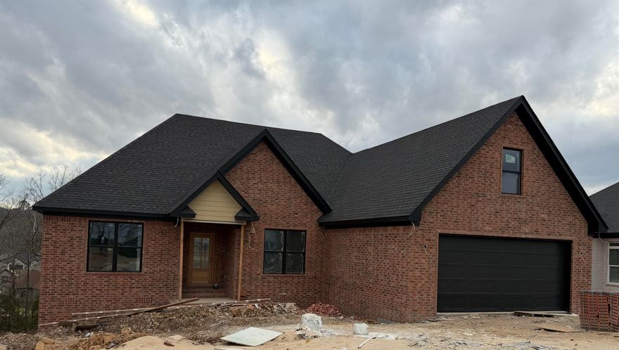 Stunning New Construction: One level 3 bedrooms, 2.5 baths home features an open floor plan with an upstairs bonus/4th bedroom and a main level office. Modern chefs kitchen, luxurious cabinetry, walk in pantry. Step into the luxury master bath with soaking tub, double vanities, and large walk in closet that connects to the laundry room. Enjoy the two covered patio and porche, overlooking amazing views top a backyard forest. This house is still under construction but will be ready soon! Call for a private showing.