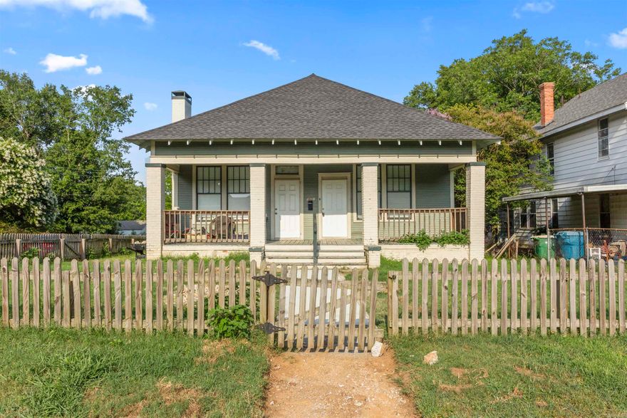 Welcome to this Craftsmanstyle Duplex.  Located in the Hanger Hill Historic District area.  Near Downtown Little Rock and I-30.  Both units are currently rented.  Unit A is a one bedroom, one bathroom leased at $650 per month.  Unit B is a two bedroom, one bathroom leased at $750 per month.  Elementary school is Booker T. Washington.  Middle school is Pulaski Heights.  High school is Central.  All electric.  No gas.