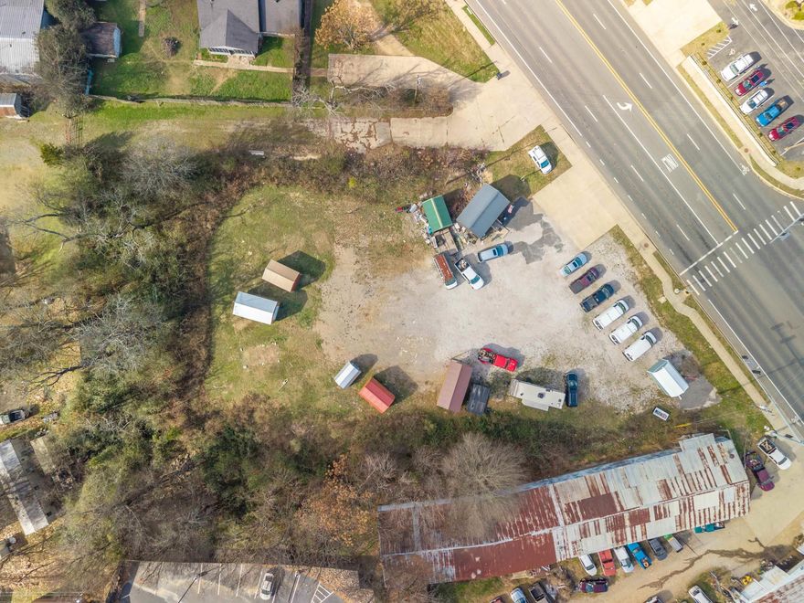 Central Avenue location! Commercial land with approximately 230 feet of road frontage. Concrete driveway with flat cleared lot containing approximatley 1.49 acres.