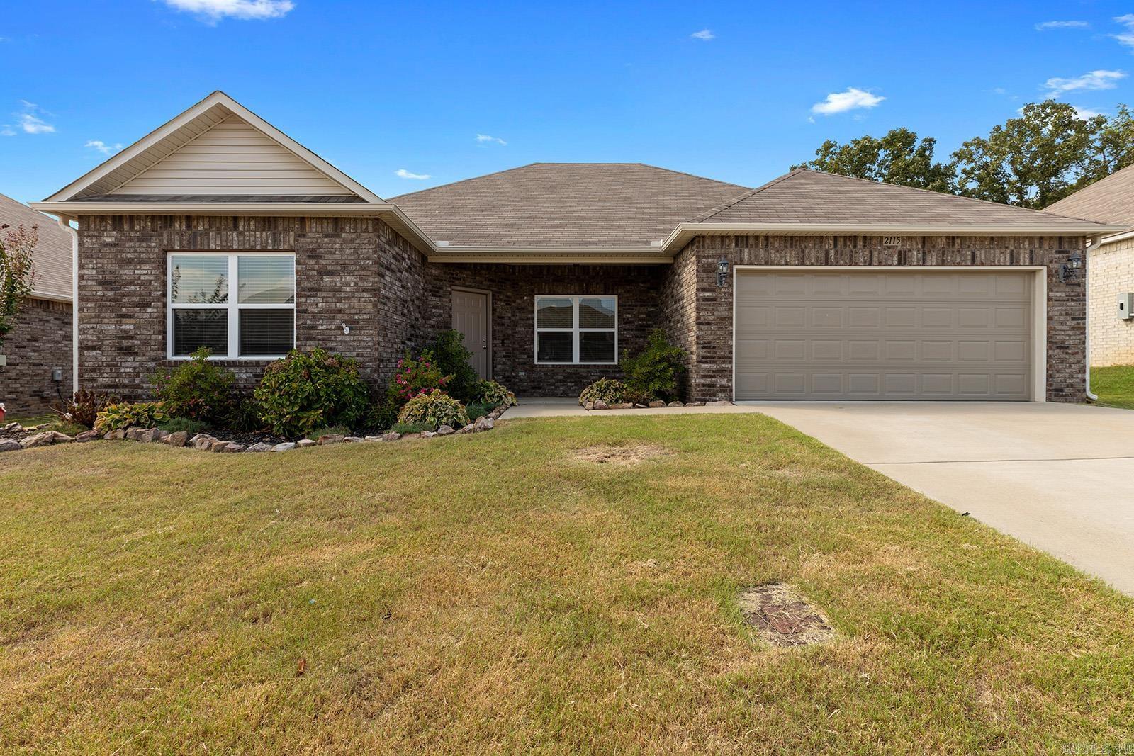 Welcome to the newly upgraded 2115 Eldridge Lane, a delightful single-family residence located in the sought-after Conway, Arkansas. This beautifully designed home combines modern comforts with timeless charm, offering you the perfect retreat. The seller has just replaced all the water fixtures in the house to upgraded stylish new faucets, as well as added and brand new fence on the back of the property. With four generously sized bedrooms, there’s plenty of room for family, guests, or even a dedicated home office. The two well-appointed bathrooms feature contemporary fixtures and finishes, adding a touch of luxury to your daily routine. The open-concept layout creates a warm and inviting atmosphere, ideal for relaxation. Inside, you’ll find a tasteful mix of carpet and vinyl flooring that enhances the home’s aesthetic appeal while ensuring comfort throughout. The stunning brick façade elevates curb appeal and promises durability and low maintenance for years to come. Plus, a spacious two-car garage provides ample parking and storage options. Don’t miss the chance to make this charming residence your own!