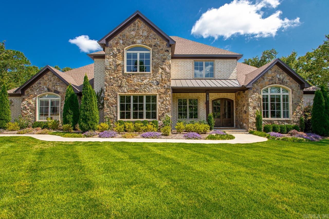 Beautiful home that sits on an oversized lot (.60 acres) with plenty of privacy. Gorgeous finishes & attention to detail throughout! Inviting foyer, separate office, exposed beams in large family room w/ vaulted ceiling & wall of windows. Gourmet kitchen w/ high end appliances, ice maker, beverage fridge, & large island. Private master suite w/ spa like bath & closet. 2 more en suite bedrooms down. Upstairs bonus/workout room, 2nd living space, & 4th bedroom suite. 3 car garage & covered back patio.