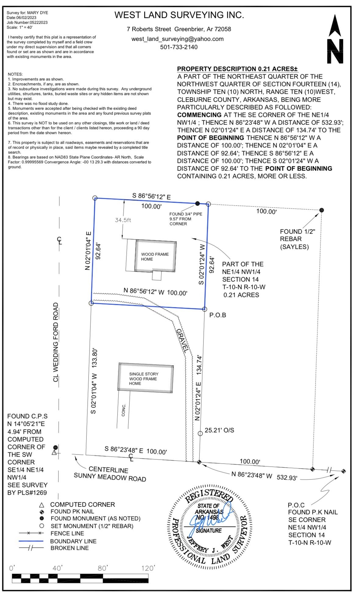 Metes & Bounds - Residential