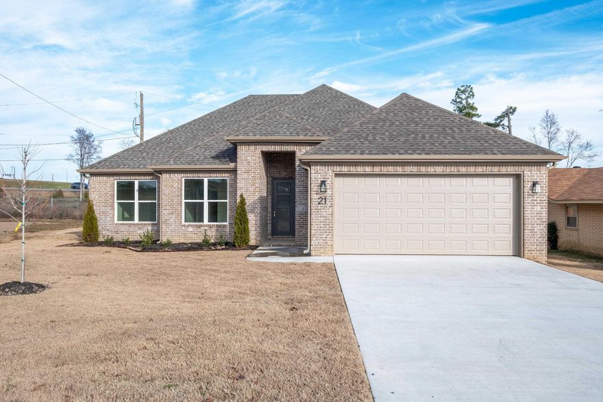Step into modern luxury with this newly built 3-bedroom, 2 bath home in West Little Rock, perfectly situated on a peaceful cul-de-sac. This elegant property combines high-end finishes with thoughtful design, featuring an open layout, sleek interiors, and a private fenced backyard--ideal for entertaining or relaxing in style. embrace the tranquility and exclusivity of this desirable location, where comfort and sophistication meet!