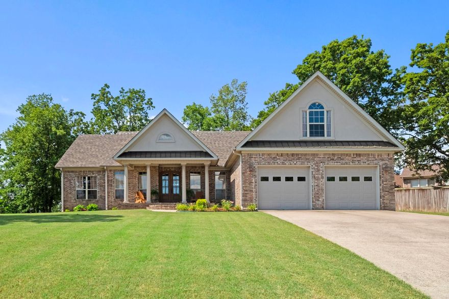 Looking for an outdoor oasis? Look no further! This home has a lovely covered patio which overlooks a well maintained, fully fenced yard! If that's not enough, check out the other amenities this home has to offer. When you enter, you will find a designated home office and formal dining room. Both rooms have pretty hardwood floors and tall ceilings. The open living room features a wood burning fireplace with custom mantelpiece and hardwood floors. Open to the living area, the eat in kitchen boasts stainless appliances, granite counters, and solid wood cabinetry. The separate primary suite includes a private sitting area with a 2nd wood burning fireplace and a tray ceiling. The ensuite bathroom with 2 walk in closets, 2 sinks, a jetted tub and stand up shower is laid out perfectly. The 2 downstairs guest rooms share a hall bath with tub/shower combo. Upstairs, you will find a 2nd living space (or game room, maybe) and the 4th bedroom which also includes a full bath. This could be categorized as a 2nd primary suite or in-law quarters. Roof and Water heater were new in 2022.