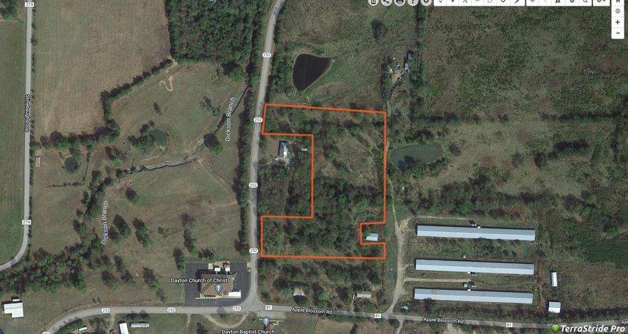 4.95 acres +/- of land for sale located in Sebastian County outside the Dayton Community.  Close to Greenwood. No restrictions. Seller will finance