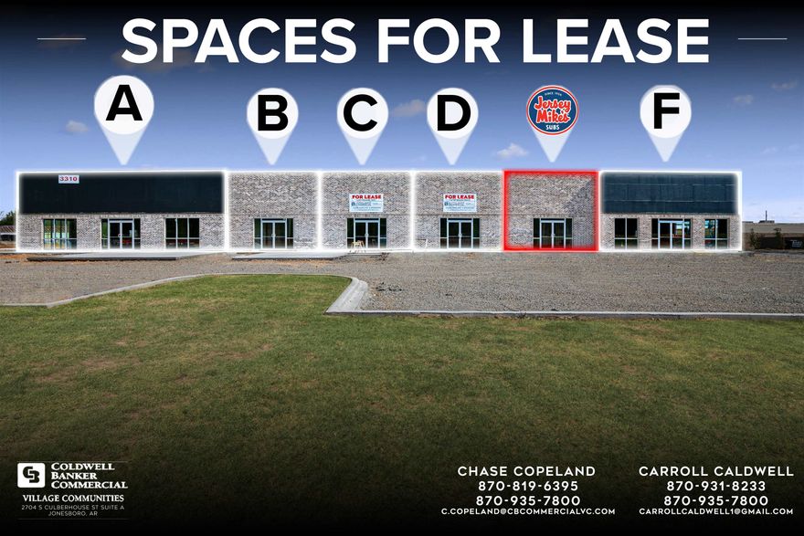 Now leasing! This brand-new retail strip center is prominently positioned within the growing Southern Hills mixed-use development in Southwest Jonesboro. Strategically located along U.S. Highway 49 with high visibility and direct frontage, this property benefits from an impressive 25,000 vehicles per day, making it an ideal destination for high-traffic retail, dining, or service-based tenants. With easy access to I-555, this center offers outstanding regional connectivity and convenience for both local residents and commuters. Currently in the lease-up phase, the space is perfect for businesses looking to join a dynamic, modern development surrounded by residential communities, additional retail, and other commercial offerings.