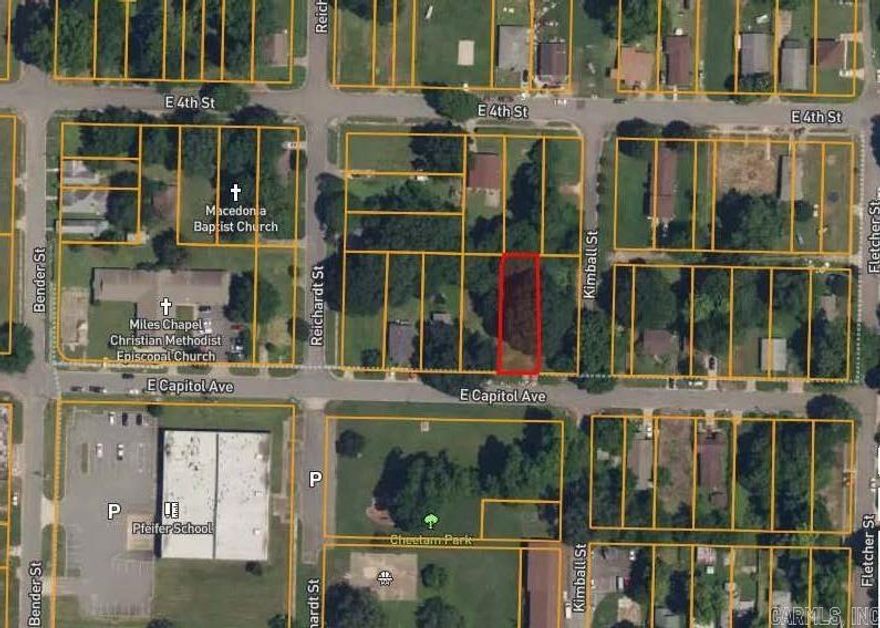 Residential lot for sale in the East Village neighborhood!!  Surrounded by new development.  Agents see remarks