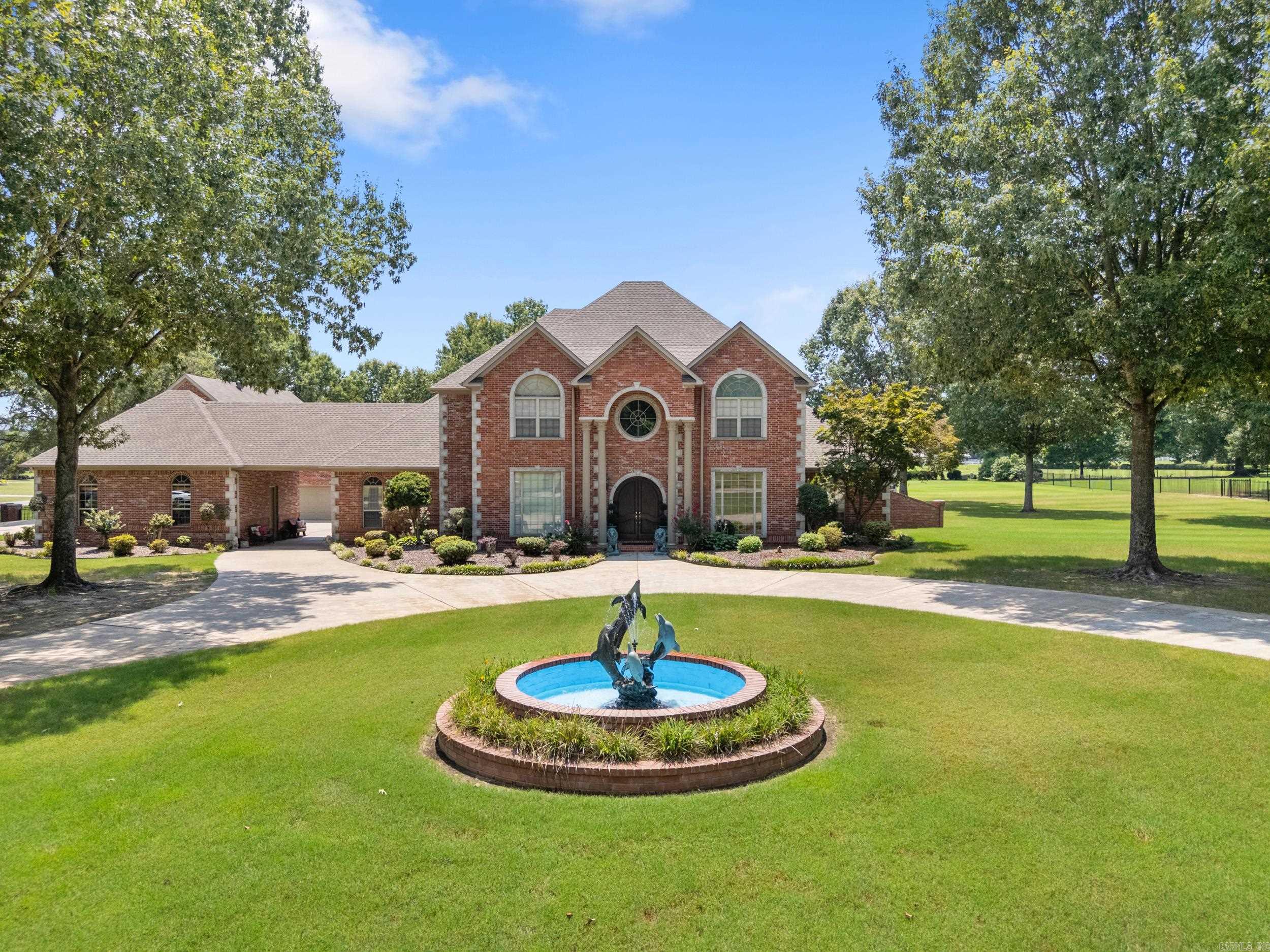 One of Conway's Grand Estates! Over 5900ft on 4.33ac, 8 car garage, beautiful pool, and so much more and still plenty of room to roam! 4BR + 2 more flex rooms, Large game room, exercise room off MBR. And storage galore! Truly 1 of a kind!