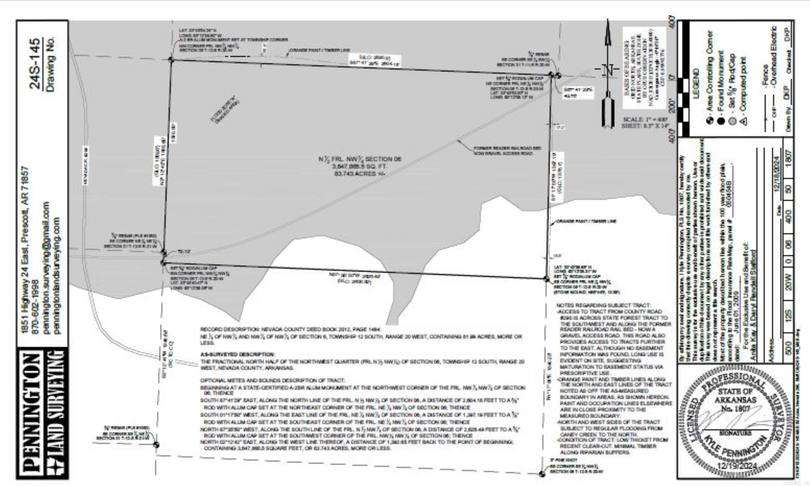 Metes & Bounds - Land