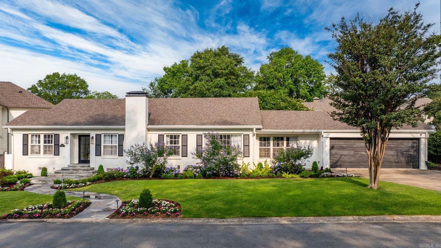 Wonderful one level in a fabulous location in the Heights! Fantastic remodel with a brand new kitchen and all new bathrooms, beautiful redone floors & more amazing updates!  This home is full of natural light with all of the windows. The primary bedroom is large with a lovely, big bathroom that has double vanities, water closet and walk in shower! One can enter the pool area from the primary bedroom.  The primary walk in closet has a second set of laundry hookups if desired. Two other nice sized bedrooms share a great hall bath with skylight.  Upstairs is bonus space (square footage does not count in the appraisal sq footage) is perfect for a playroom or office, exercise or even an extra sleeping space! The new kitchen is gorgeous with tons of storage, amazing appliances, a new deep pantry & large island with seating & storage.  Breakfast table space is completed by a wall of storage shelves. Gorgeous dining room with wet bar. Third remodeled bathroom is perfect for friends using the pool with exterior door in mudroom! Sound system. Garage holds one car & other side is perfect for a golf cart or just storage. New landscaping and fresh exterior paint complete this gorgeous home!