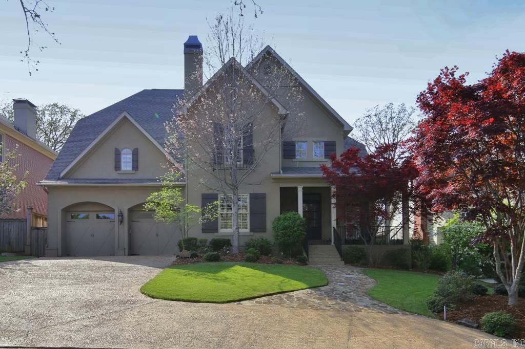 Beautiful home in the Heights offers the very best in entertaining & family living space. Hardwoods covers the main-level. Gas log fireplace adds warmth to the Library/Reading Room w/custom bookcases.  Elegant dining room w/chandelier.  Spacious gourmet kitchen, granite countertops & quality appliances. Kitchen opens to breakfast area & family room w/fireplace & built-ins. 2nd floor has  bonus 3 lg BR's, 1 could be a 2nd master suite. Covered brick terrace overlooks private back yard for outdoor enteraining